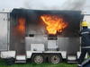 Goathland Fire Brigade demonstrate chip pan fire