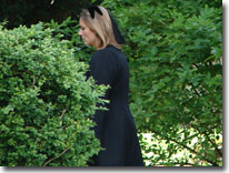 Gina at Funeral