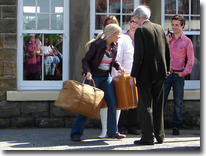 Rosie leaving Aidensfield 