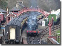 Goathland station lines