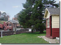Goathland station from other side of tracks