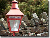Goathland station lamp