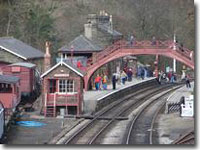 Goathland station platform