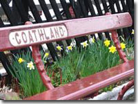 Goathland station bench
