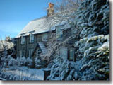Glendale House in winter