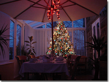 Glendale House Conservatory, Christmas
