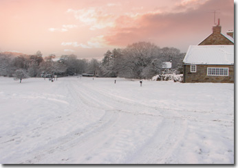 Goathland in the snow